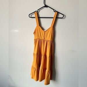 Mustard Yellow Spring Dress Ardene Size  Small
